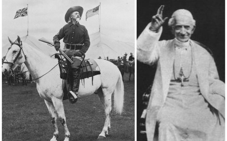 Lo sapevate? Nel 1890 il mitico Buffalo Bill incontrò il Papa a Roma