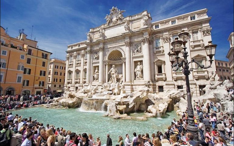 Lo sapevate? Il monumento italiano più amato dai turisti è la Fontana di Trevi