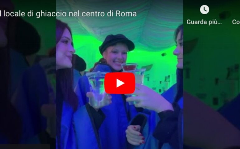 VIDEO Lo sapevate? Nel centro di Roma a due passi dal Colosseo potete vivere un’esperienza a -5 gradi? 