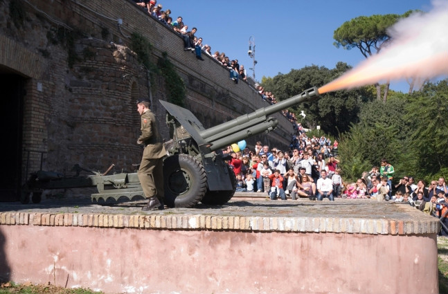 Lo sapevate? A Roma tutti i giorni viene sparato un colpo di cannone