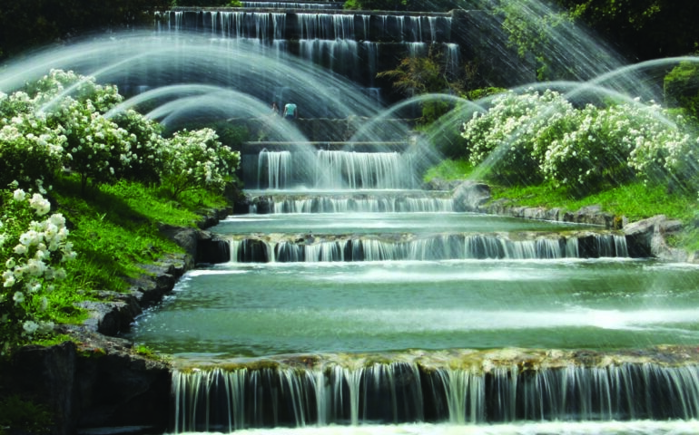 Lo sapevate? A Roma c’è il Giardino Delle Cascate