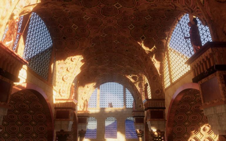 La ricostruzione 3D della Basilica di Massenzio: intervista a Marco Mellace