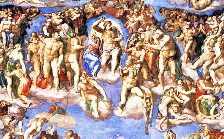 Lo sapevate? Perché nel Giudizio Universale Michelangelo si fa un autoritratto con la pelle scuoiata?