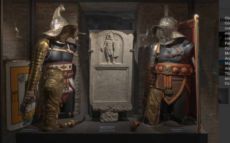 Mostre a Roma: Gladiatori nell’Arena, tra Colosseo e Ludus Magnus