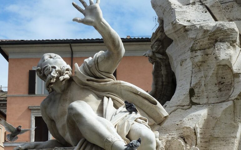 La rivalità tra Bernini e Borromini e la leggenda della fontana romana a piazza Navona