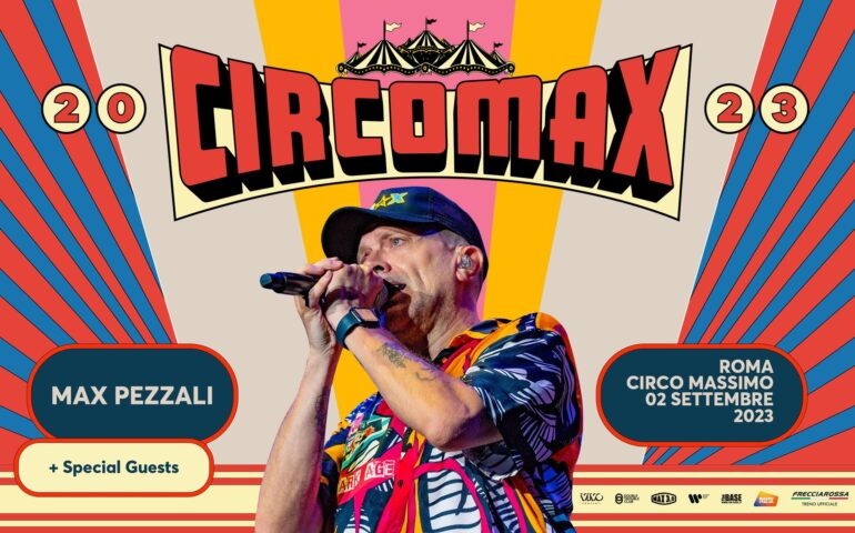 Grandi concerti a Roma: Max Pezzali al Circo Massimo il 2 Settembre