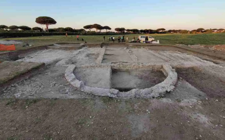 Importanti scoperte nel parco Archeologico di Ostia: dagli scavi emerge una basilica di epoca Costantiniana
