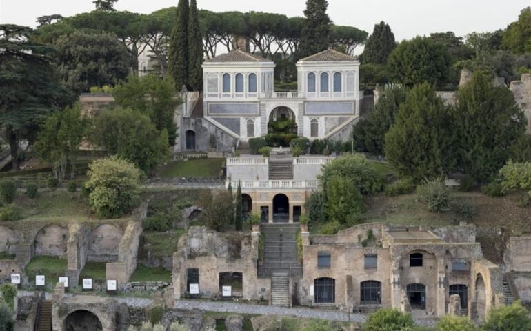 Roma: il Ninfeo della Pioggia nei Giardini Farnesiani del Palatino rivive dopo un imponente restauro