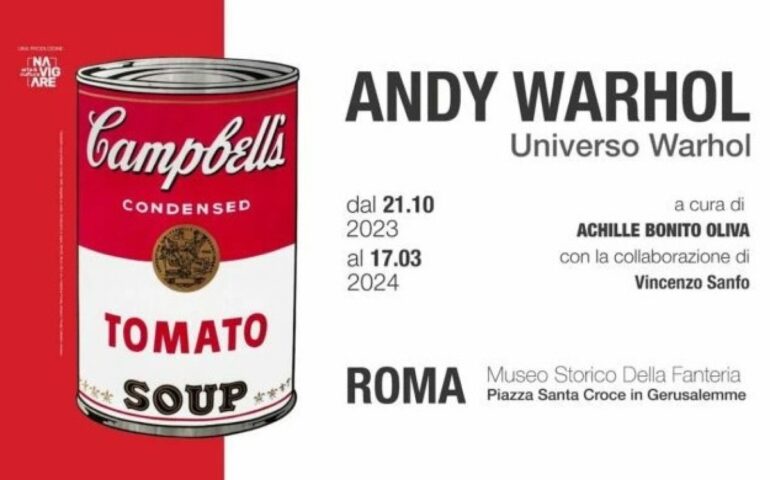Dal 21 ottobre Andy Warhol in mostra a Roma