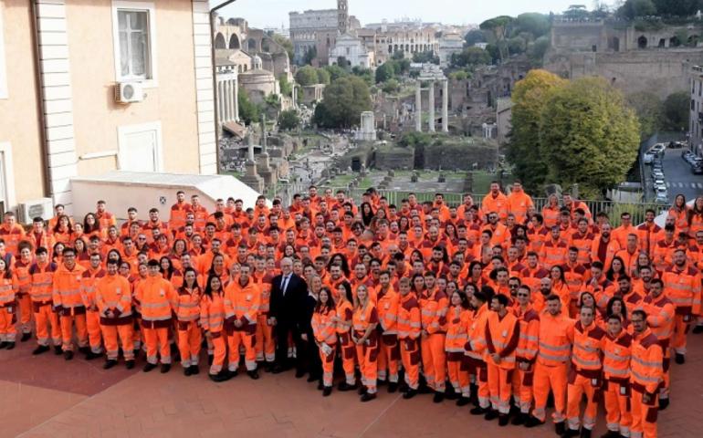 In Campidoglio il benvenuto ai neoassunti AMA