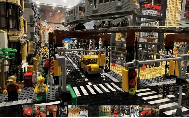Roma, è arrivata la più grande mostra di mattoncini Lego d’Europa