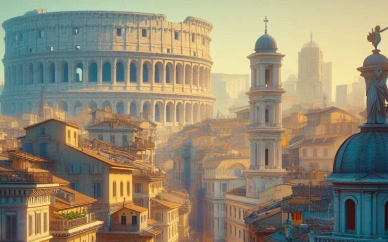 Le città del Lazio in stile Disney Pixar: da Roma ai Castelli, passando per il litorale: le immagini virali sul web