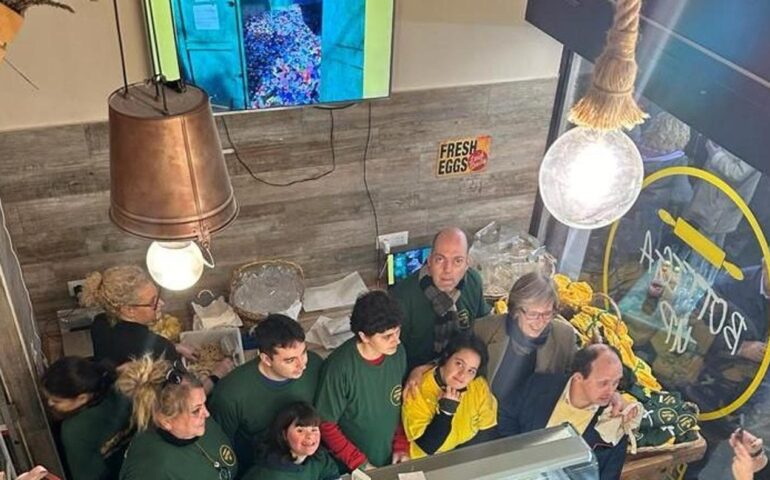 Bottega Up: l’emporio di pasta fresca all’Olgiata gestito con passione da ragazzi disabili