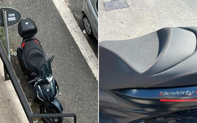 Scooter rubato a Roma: l’appello di Manuel per recuperare il regalo del padre scomparso