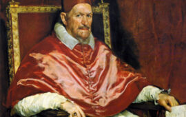 Un Papa in un dipinto