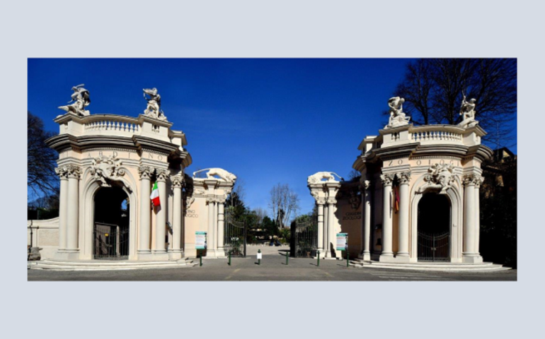 Bioparco, inaugurato il portale monumentale restaurato