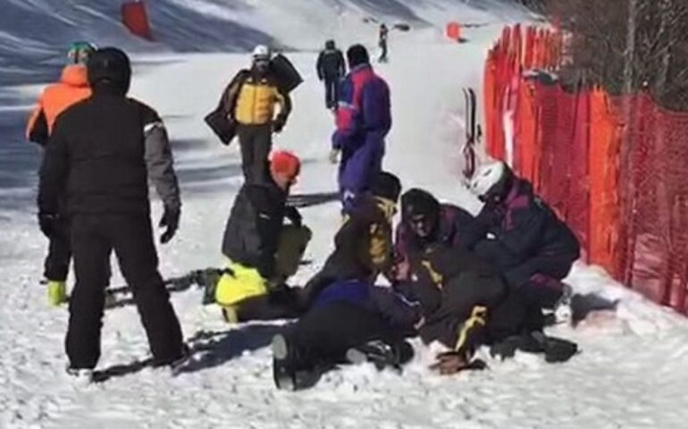 Roccaraso, romano cade sugli sci e batte la testa: l’uomo perde la memoria e dimentica l’incidente