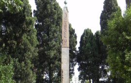 L'obelisco di Villa Celimontana