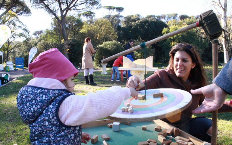 Alla riscoperta dei giochi di strada in via dei Fori Imperiali