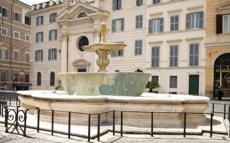 Fontane di Piazza della Rotonda e Piazza Farnese, avviati cantieri di restauro