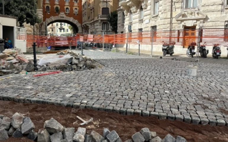 Coppedè, riqualificata la pavimentazione a piazza Mincio