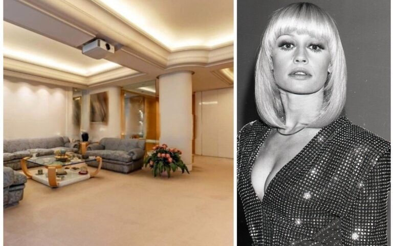 Raffaella Carrà, in vendita l’appartamento di Roma: nove bagni e sauna