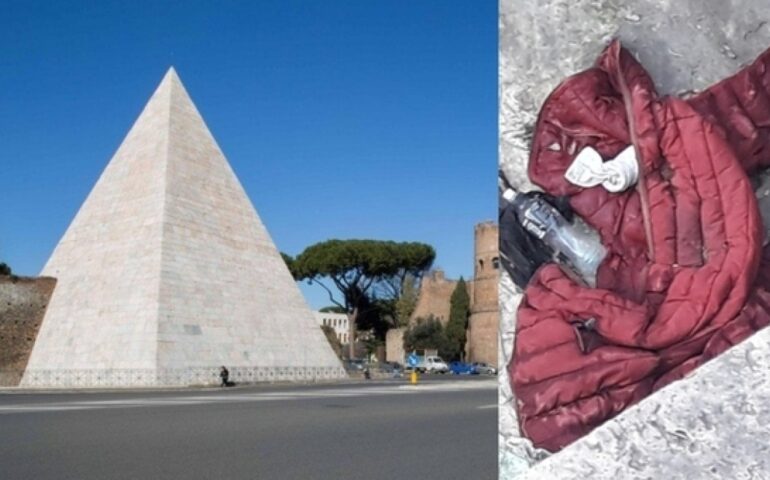 Piramide Cestia: tra splendore e degrado