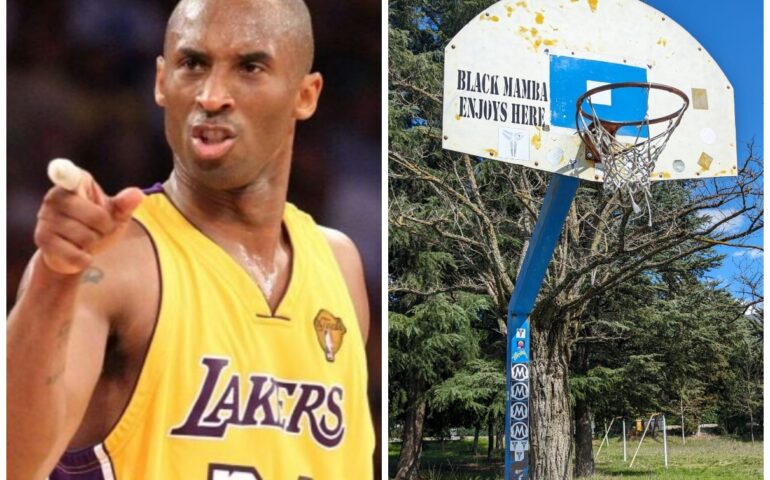 Lo sapevate? Vicino a Roma c’è il campo da basket dove Kobe Bryant ha iniziato a giocare