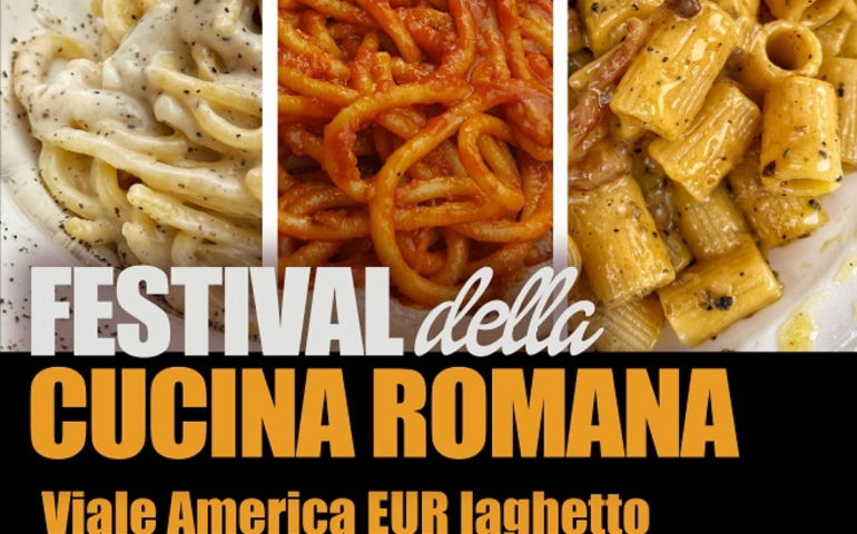 Eur, dal 17 al 19 maggio protagonista la cucina romana