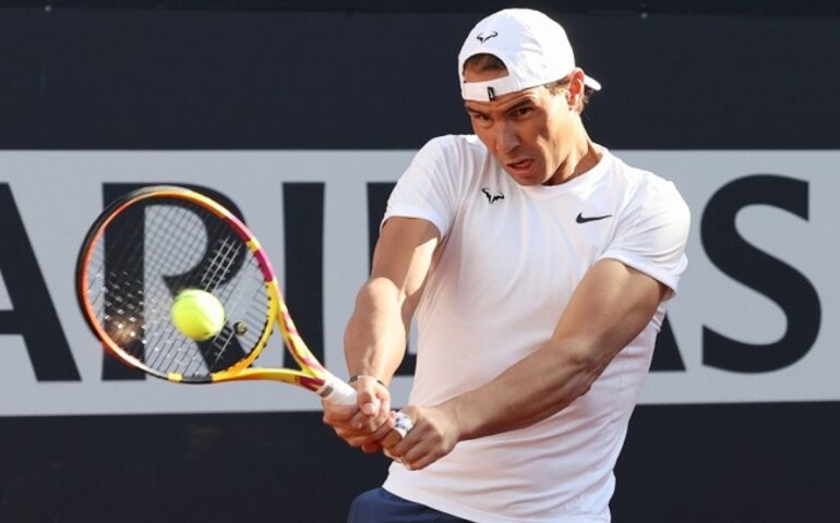 Tennis a Piazza del Popolo, oggi arriva Nadal