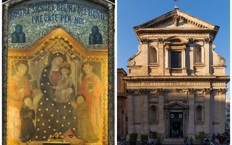 Lo sapevate? A Roma, nella Chiesa di Santa Maria ai Monti, esiste un quadro con presunti poteri miracolosi