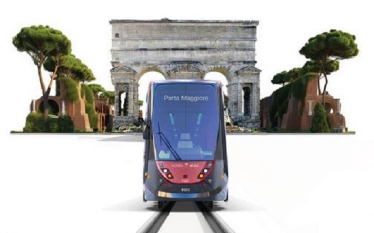 Porta Maggiore, parte trasformazione deposito ATAC