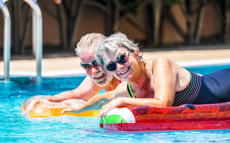 Piano caldo, parte “piscine all’aperto”