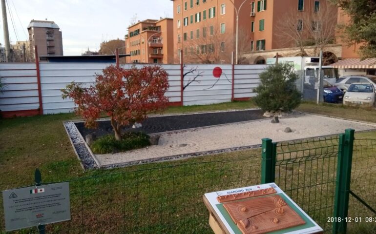 Garbatella, visita al giardino giapponese