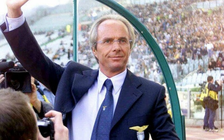 Roma rende omaggio a Sven-Göran Eriksson