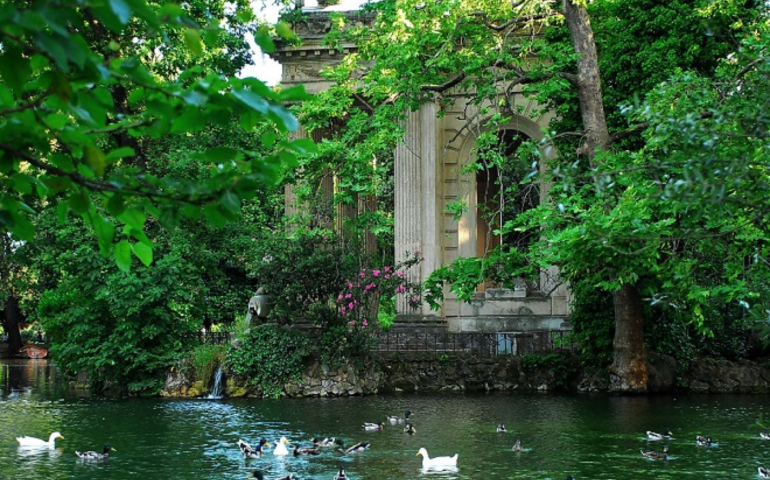 Villa Borghese, riaperto il Giardino del Lago