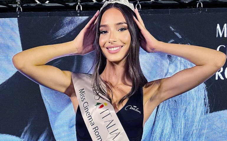 Beatrice Scintu, la nipote di Renato Zero, è la nuova Miss Cinema Roma