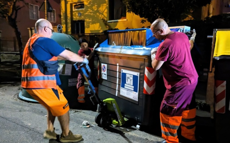 Municipio VI, a Roma i nuovi cassonetti per la raccolta differenziata