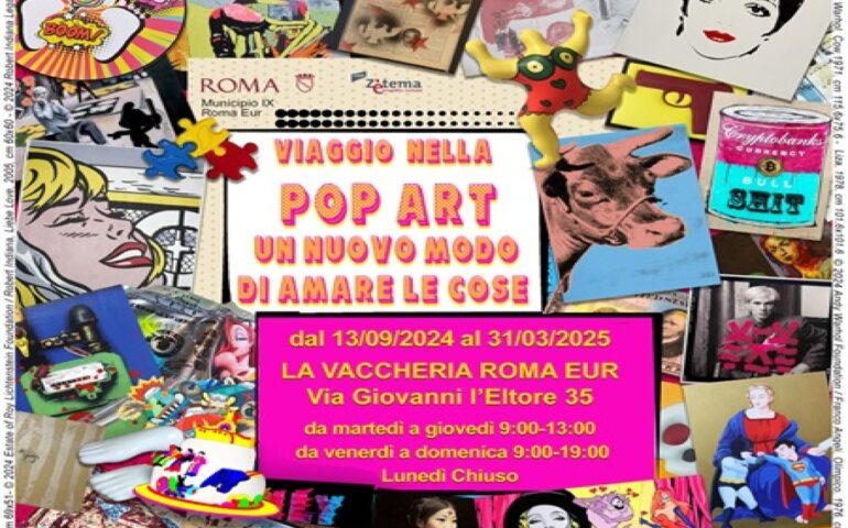Municipio IX, alla Vaccheria arriva Viaggio nella Pop Art
