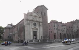 L'esterno di San Nicola in Carcere