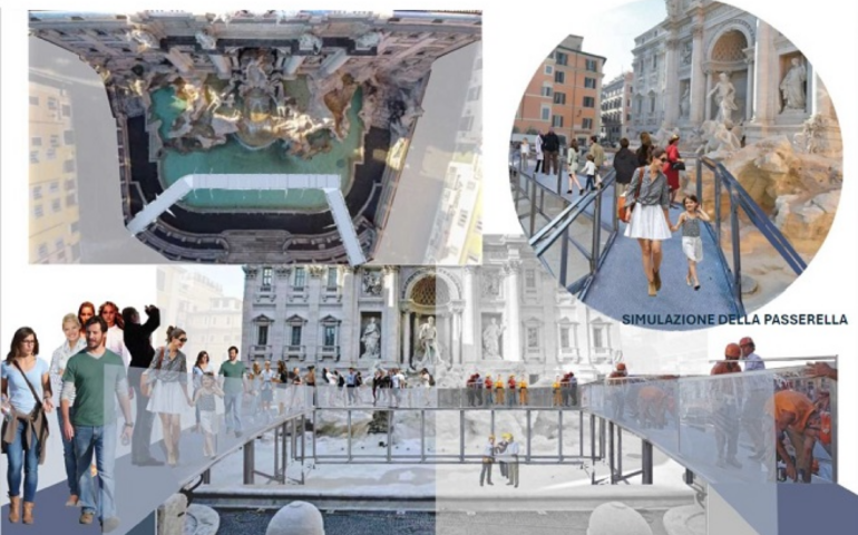 Il progetto per la manutenzione della Fontana di Trevi