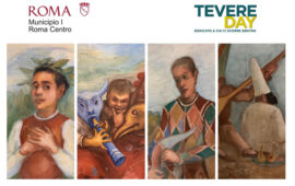 Il murale di Orfeo Tamburi
