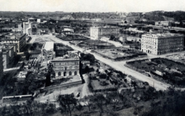 Testaccio in una foto d'epoca