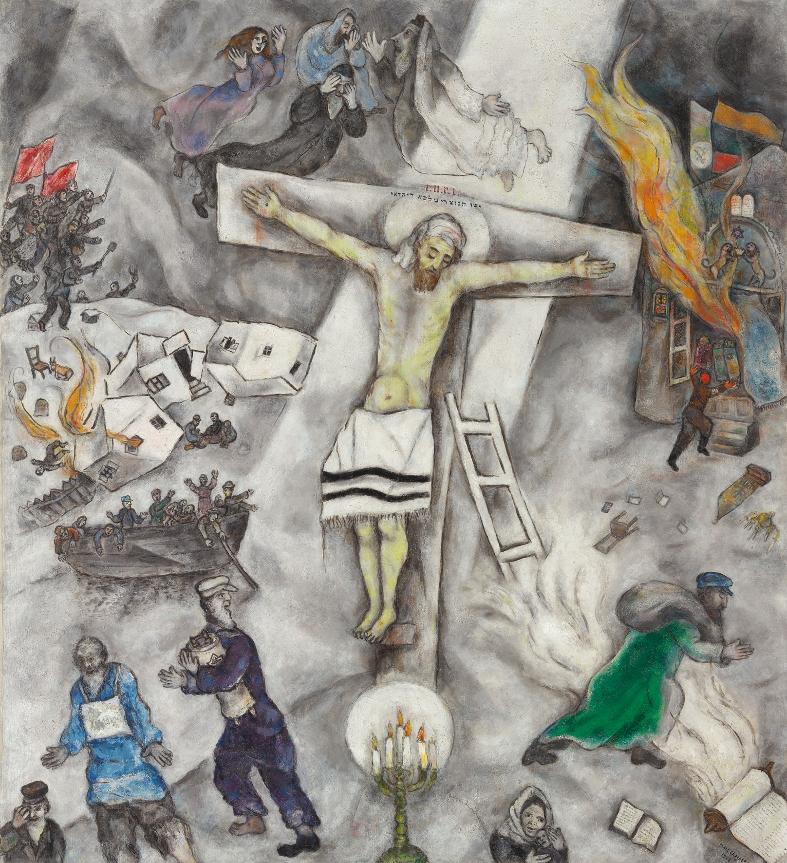 La crocifissione bianca di Chagall