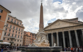 La fontana di Piazza della Rotonda