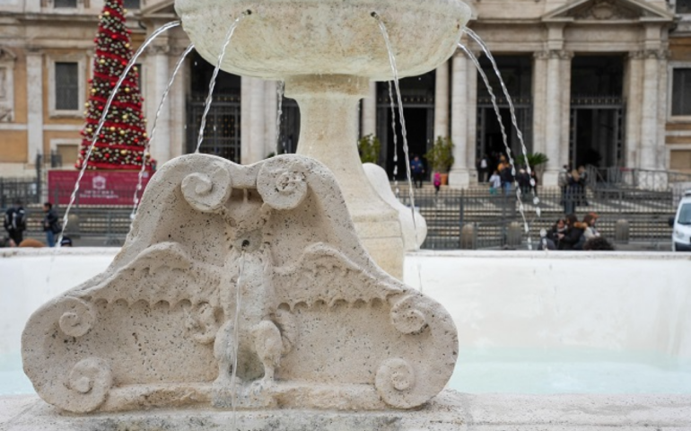 Particolare della fontana