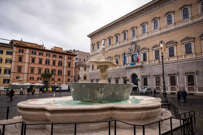 Fontane e palazzi restaurati