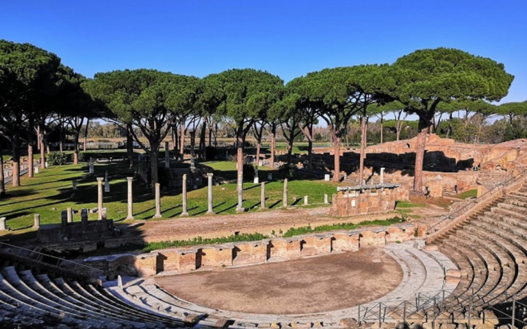 Il parco archeologico di Ostia Antica