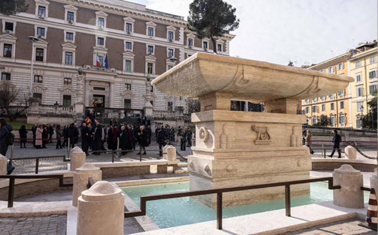 Restauro della Fontana del Viminale