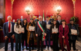 Cerimonia per la cittadinanza a Roma